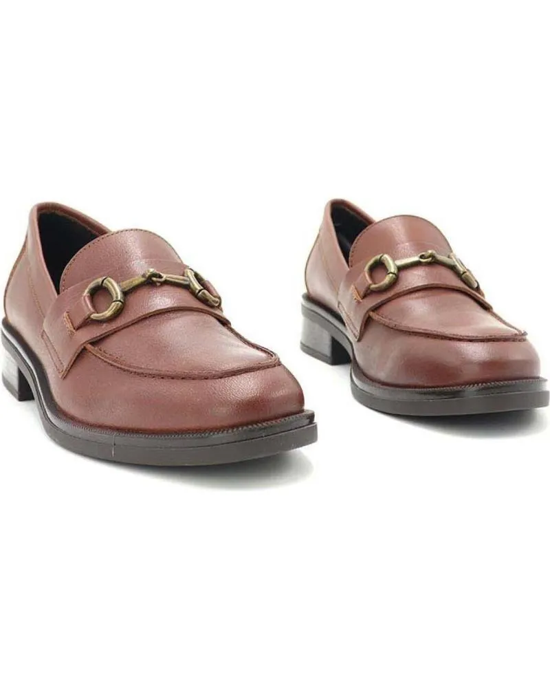Mocasines de Mujer CLARA DURAN MOCASIN APLIQUE METALICO VILMA CUERO
