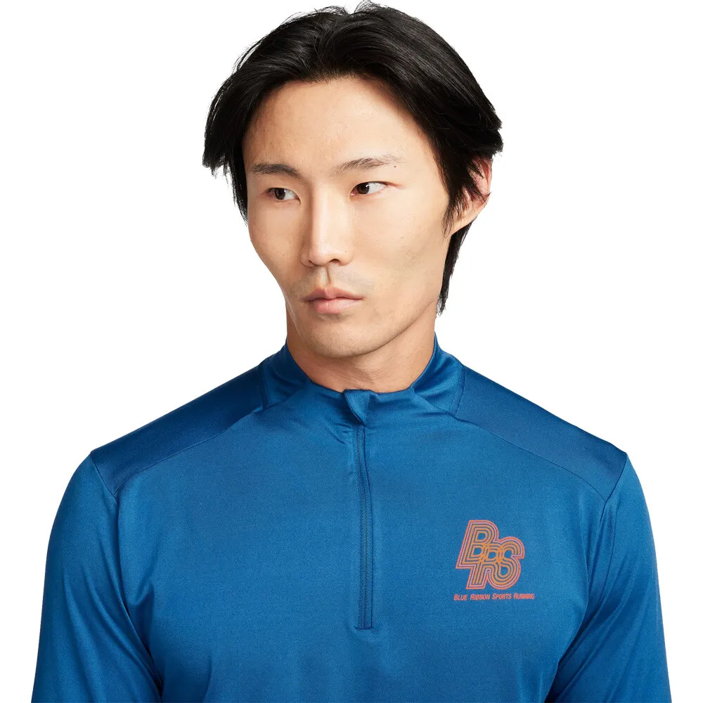 NIKE DRIFIT ELEMENT RUNNING ENERGY CAMISETA DE MANGA LARGA CON MEDIA CREMALLERA  SP24