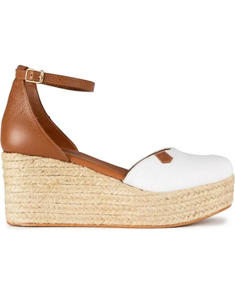 SANDALIAS POPA  DE MUJER CANTALAR PIEL BLANCACUERO  BLANCO