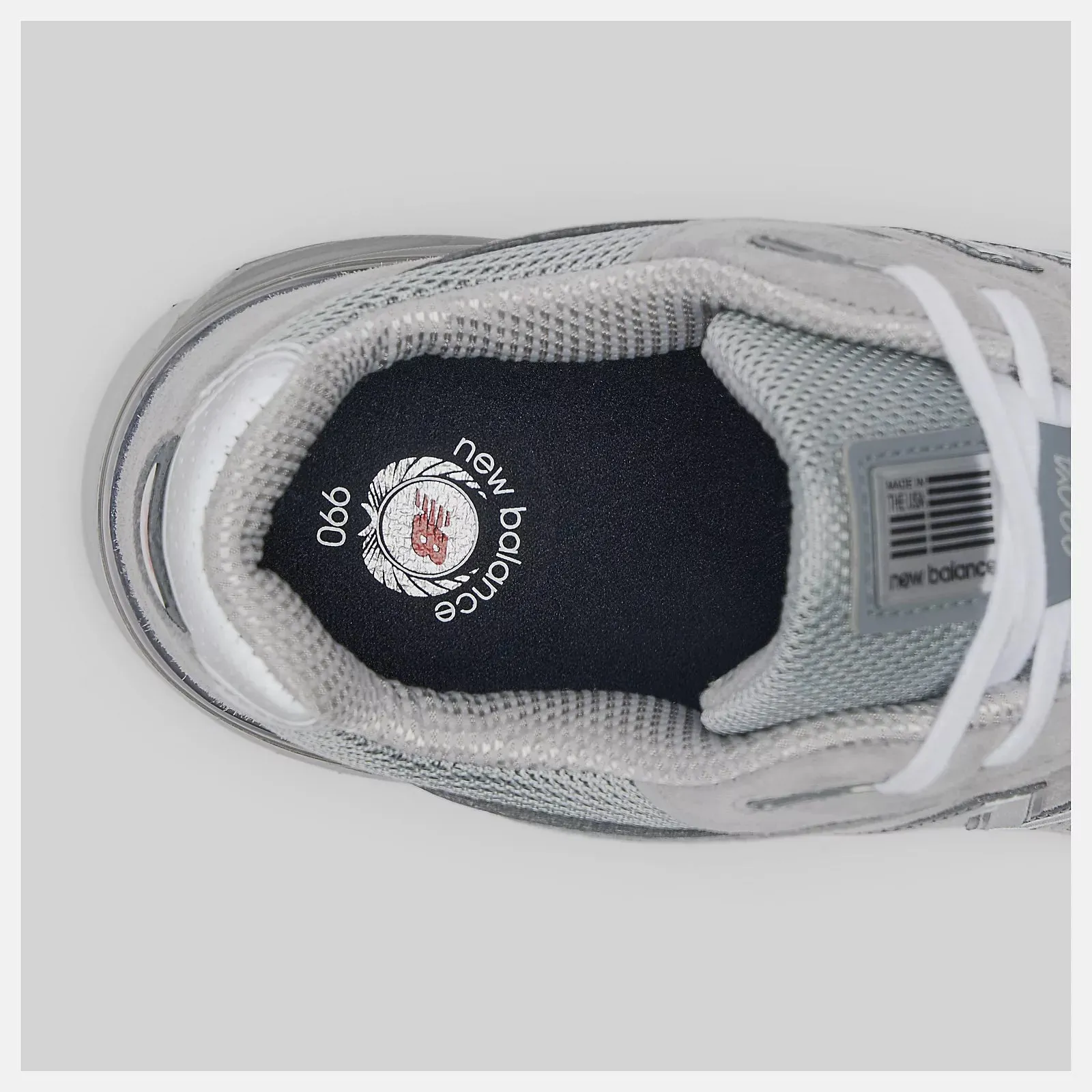 ZAPATILLAS 990 V4 MADE IN USA GREY CORE  UNISEX